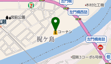 ホームセンターコーナン杭瀬店の地図画像