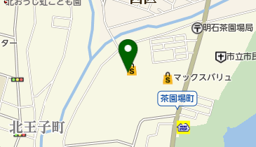 DCM明石店の地図画像