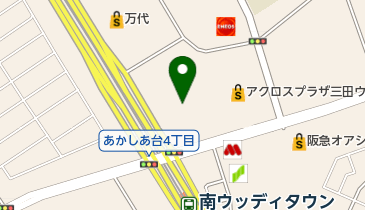 ホームセンターコーナン新三田店の地図画像