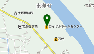 ロイヤルホームセンター宝塚の地図画像