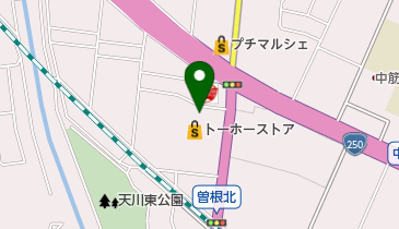 アルカドラッグ曽根店の地図画像