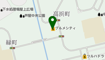 ココカラファイン芦屋浜店の地図画像