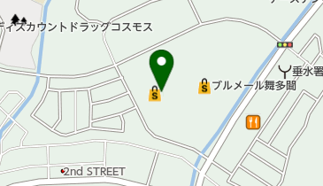 ドラッグセガミ舞多聞店の地図画像