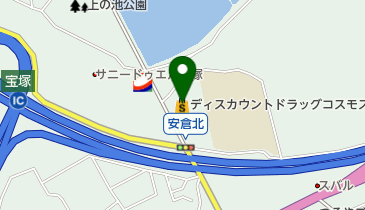 ディスカウントドラッグコスモス安倉北店の地図画像