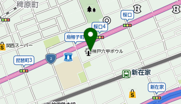 マツモトキヨシグランド六甲店の地図画像