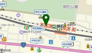 マツモトキヨシピオレ明石店の地図画像