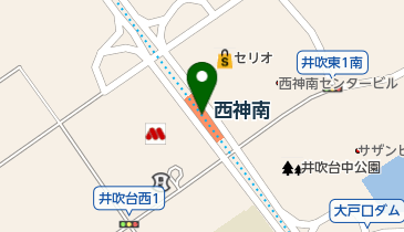 アルカドラッグ西神南駅前店の地図画像