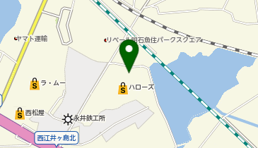 ゴダイドラッグ魚住店の地図画像