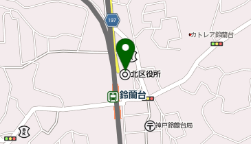 オーエスドラッグ鈴蘭台店の地図画像