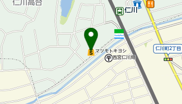 マツモトキヨシ仁川店の地図画像