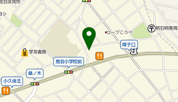 ココカラファイン西明石北町店の地図画像