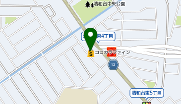 ドラッグセガミ清和台店の地図画像
