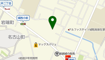 ゴダイドラッグ城の西店の地図画像