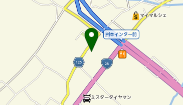 mac洲本インター店の地図画像