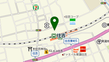 アインズ&トルペリブ住吉店の地図画像