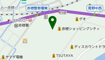 赤穂ショッピングシティの地図画像