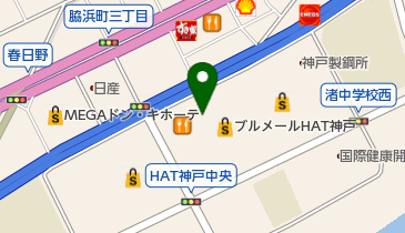 ブルメールHAT神戸の地図画像