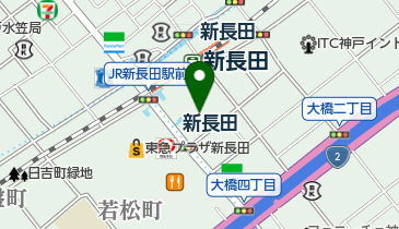 ピフレSHIN-NAGATAの地図画像