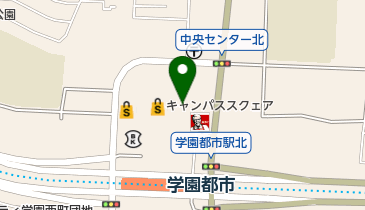 キャンパススクェアの地図画像