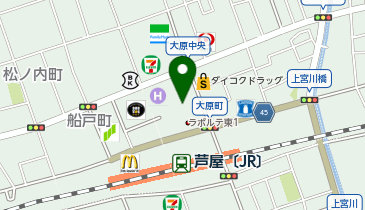 ラポルテ東館の地図画像