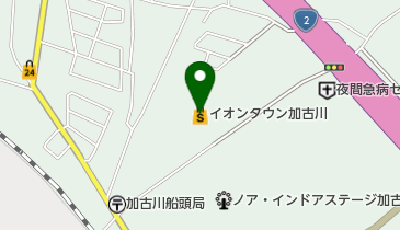 イオンタウン加古川の地図画像