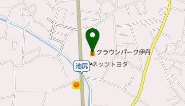 クラウンパーク伊丹の地図画像