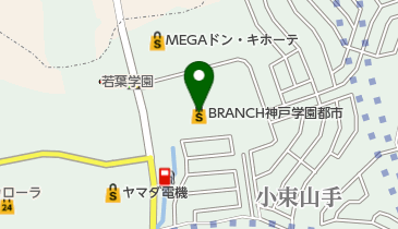 BRANCH神戸学園都市の地図画像