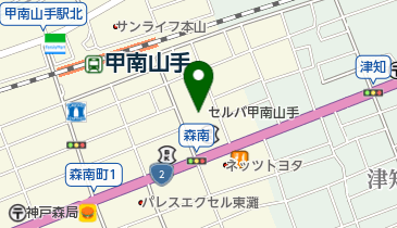 セルバ甲南山手の地図画像