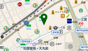 キデイランド三宮店の地図画像