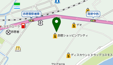 エフワン赤穂店の地図画像
