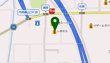 ファッションセンターしまむら篠山店の地図画像