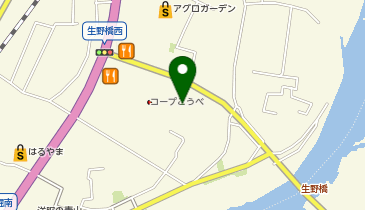 ファッションセンターしまむら砥堀店の地図画像