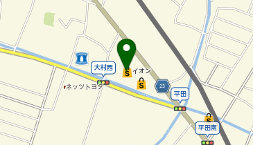 ハニーズ三木店の地図画像