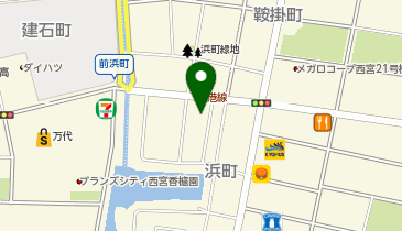 ジーユー西宮浜店の地図画像