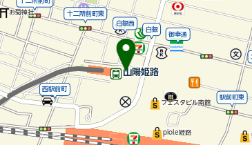 familiar山陽百貨店の地図画像