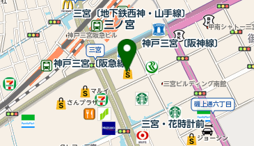 familiar神戸阪急店の地図画像