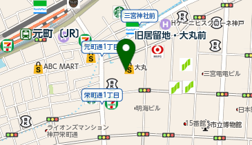 SHIPS大丸神戸WOMEN&rsquo;S店の地図画像