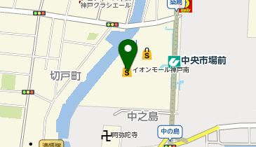 ハニーズイオンモール神戸南店の地図画像