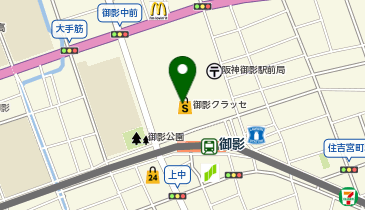 アカチャンホンポスマイル御影クラッセ店の地図画像