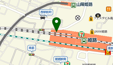 ジーユーピオレ姫路店の地図画像