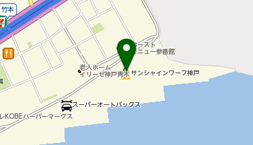 スポーツデポサンシャインワーフ神戸店の地図画像