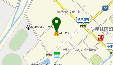 メガスポーツ西宮今津店の地図画像