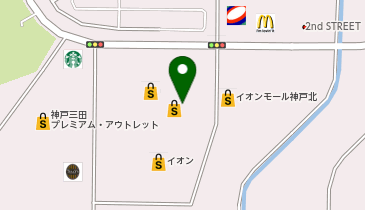 ムラサキスポーツイオンモール神戸北店の地図画像
