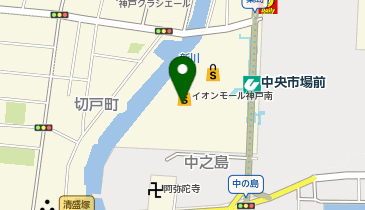 メガスポーツ神戸南店の地図画像