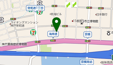 ゴルフ5プレステージ神戸店の地図画像