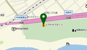 ムラサキスポーツ須磨海浜公園店の地図画像