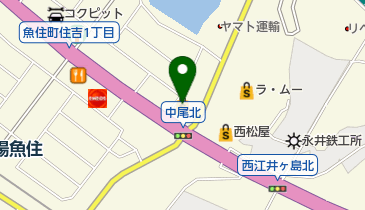 ビッグウッドFC明石店の地図画像