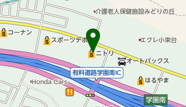 ニトリ垂水店の地図画像