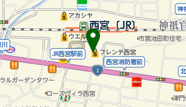 ニトリ西宮駅前店の地図画像