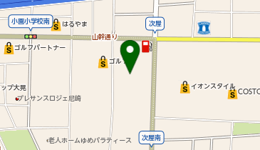 ニトリ尼崎下坂部店の地図画像